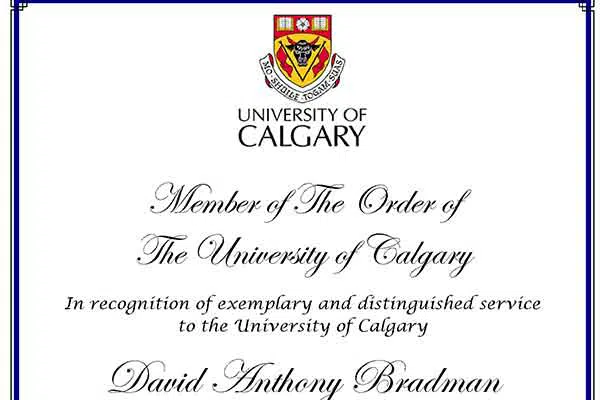 Order of the University of Calgary